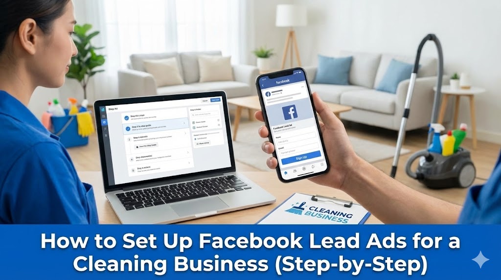 How to Set Up Facebook Lead Ads for a Cleaning Business (Step-by-Step)